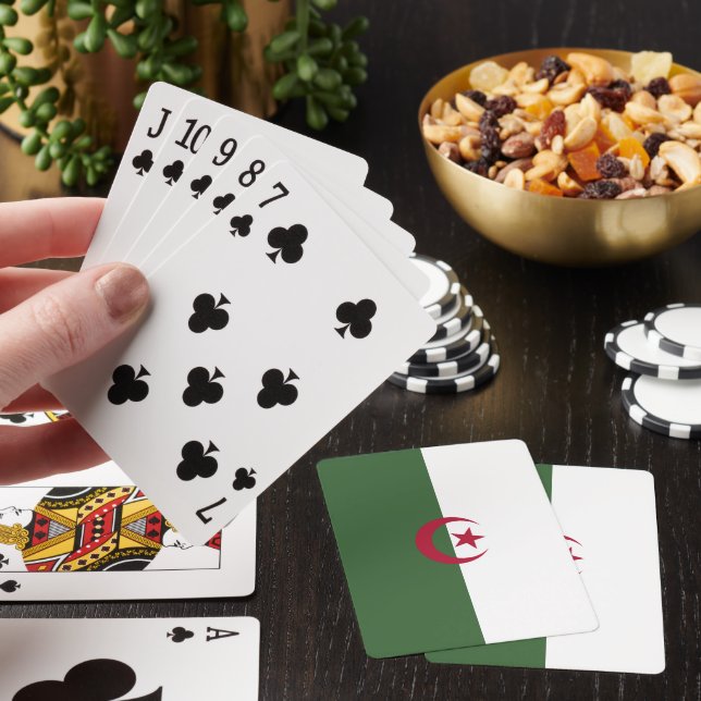 Baralho Bandeira da Argélia (In situ)