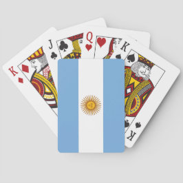 Baralho Bandeira da Argentina