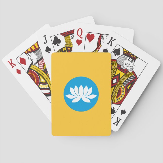 Baralho Bandeira da Calmúquia (Verso)