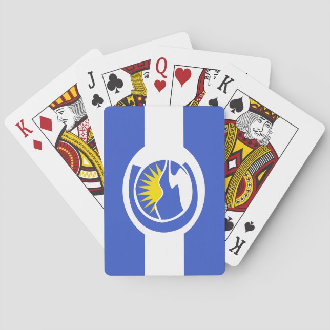 Baralho Bandeira da Cidade do Centenário (Colorado) (Verso)