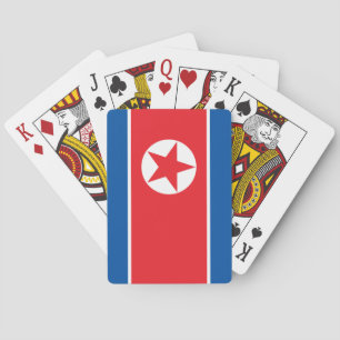 Baralho Bandeira da Coreia do Norte