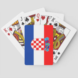 Baralho Bandeira da Croácia | Hrvatska