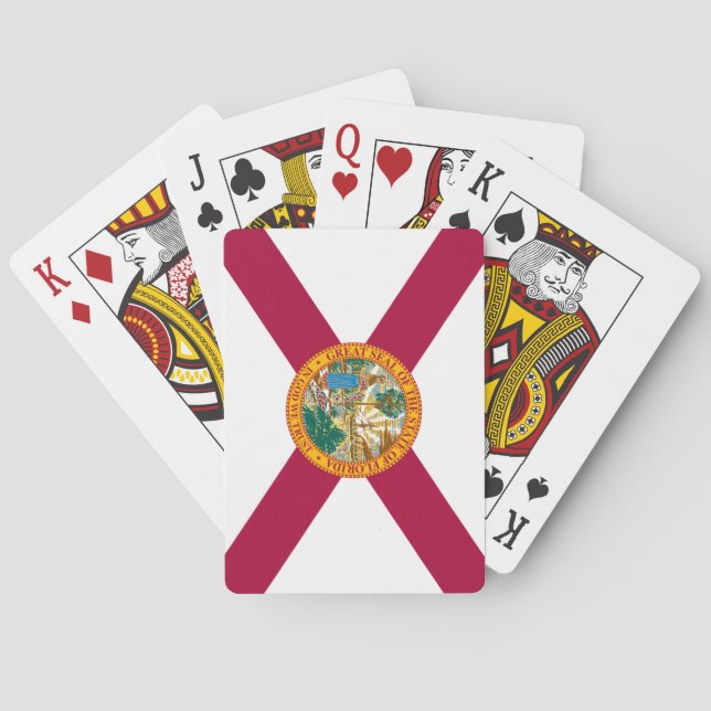 BARALHO BANDEIRA DA FLÓRIDA (Verso)