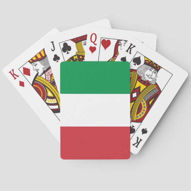 Baralho Bandeira da Itália (Verso)