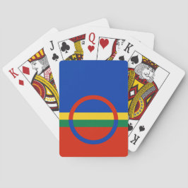 Baralho Bandeira da Lapónia (Natal) (Sami) (Laplander)