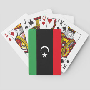 Baralho Bandeira da Líbia