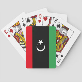 Baralho Bandeira da Líbia