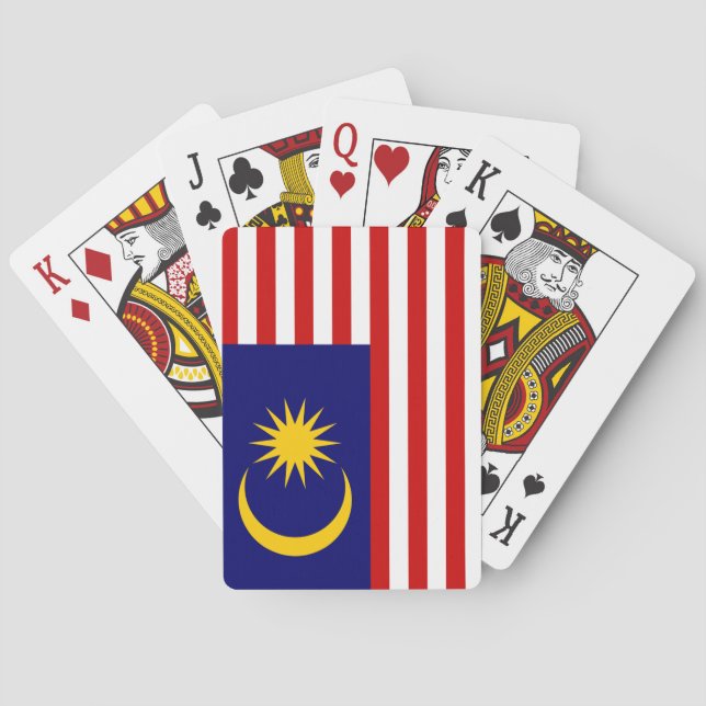 Baralho Bandeira da Malásia (Verso)