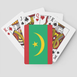 Baralho Bandeira da Mauritânia