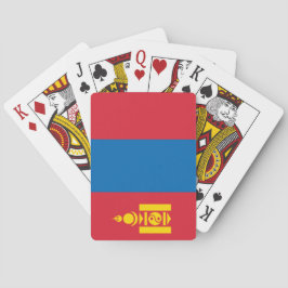 Baralho Bandeira da Mongólia