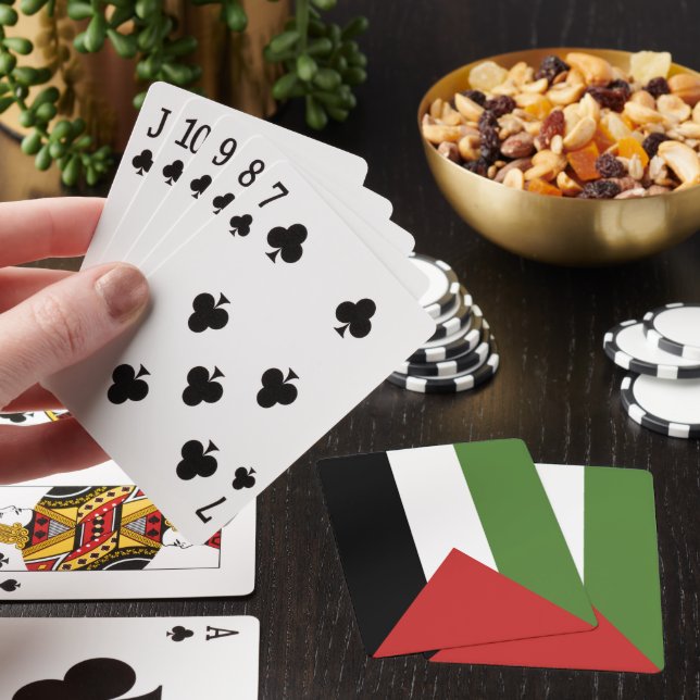 Baralho bandeira da Palestina (In situ)