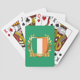 Baralho Bandeira da República da Irlanda Escudo