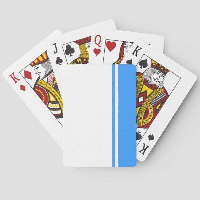 Baralho Bandeira da República Patriótica de Altai (Verso)