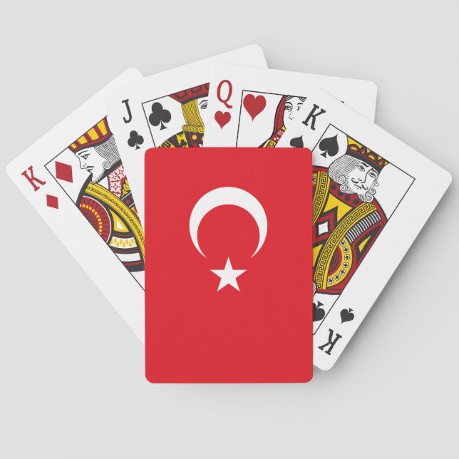 Baralho Bandeira da Turquia (Verso)
