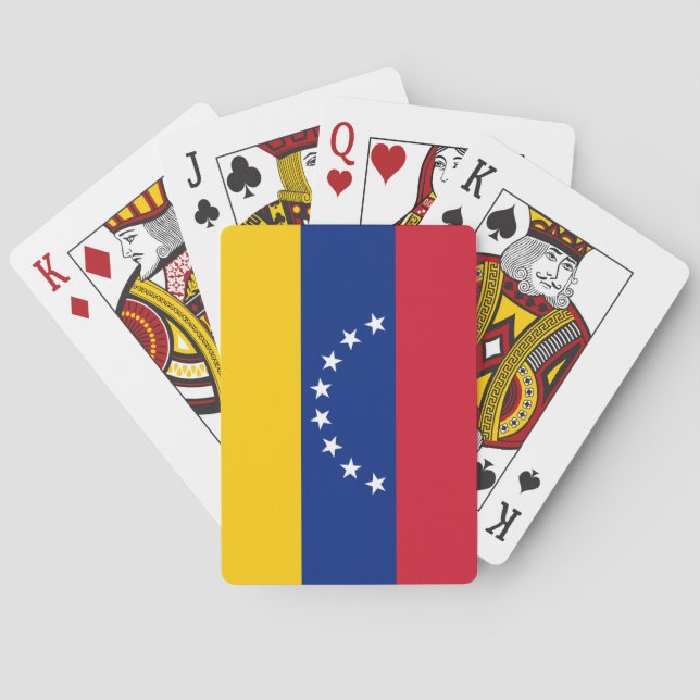 Baralho Bandeira da Venezuela (Verso)