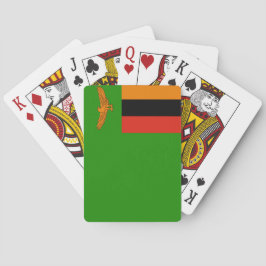 Baralho Bandeira da Zâmbia
