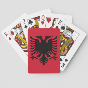 Baralho Bandeira de Albânia