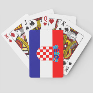 Baralho Bandeira de Croatia (croata)
