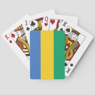 Baralho Bandeira de Gabon