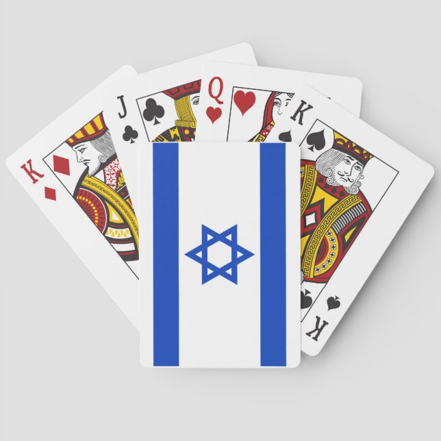 Baralho bandeira de Israel (Verso)