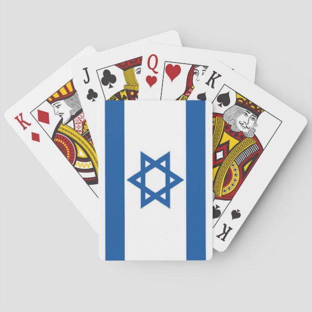 Baralho Bandeira de Israel (Verso)