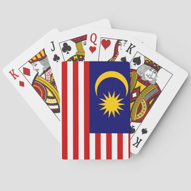 Baralho Bandeira de Malaysia (Verso)