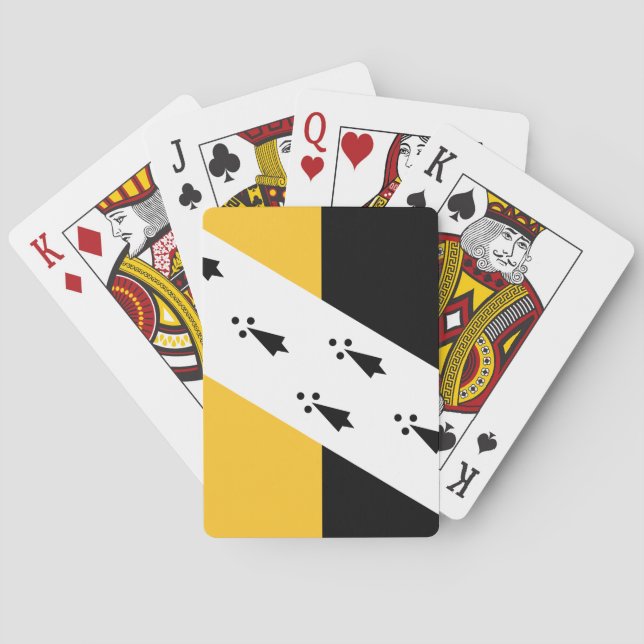 Baralho Bandeira de Norfolk (Verso)