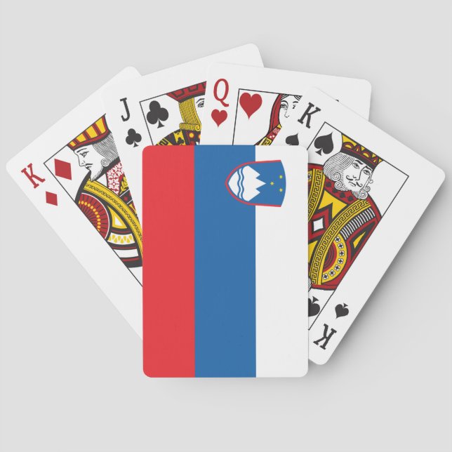 Baralho Bandeira de Slovenia (Verso)