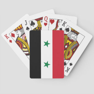 Baralho Bandeira de Syria (sírio)