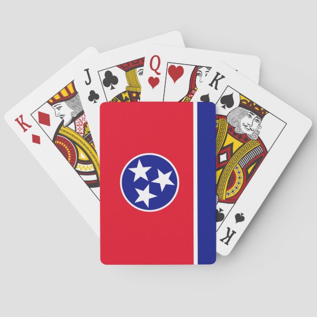 Baralho Bandeira de Tennessee (Verso)