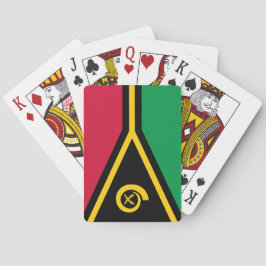 Baralho Bandeira de Vanuatu