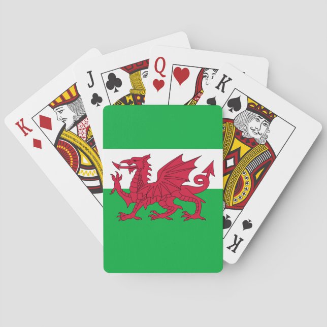 Baralho bandeira de wales (Verso)