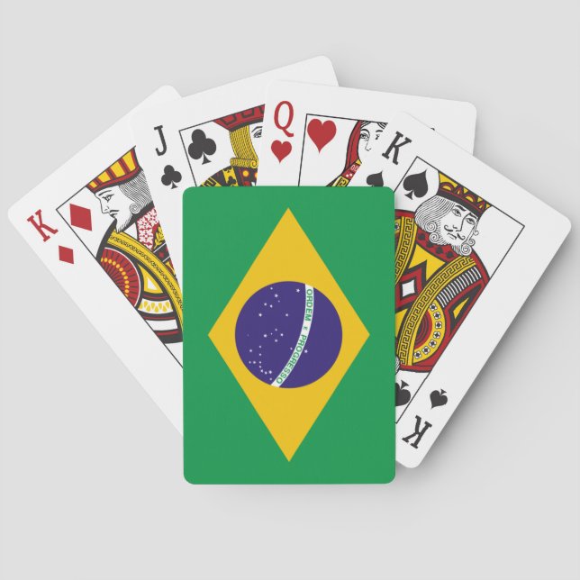 Baralho Bandeira do Brasil (Verso)