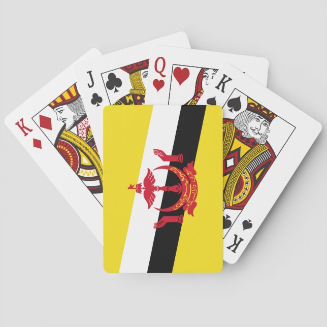 Baralho Bandeira do Brunei (Verso)