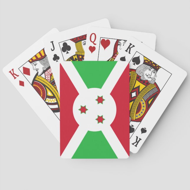 Baralho Bandeira do Burundi (Verso)