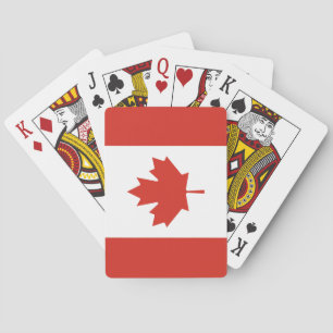Baralho Bandeira do Canadá