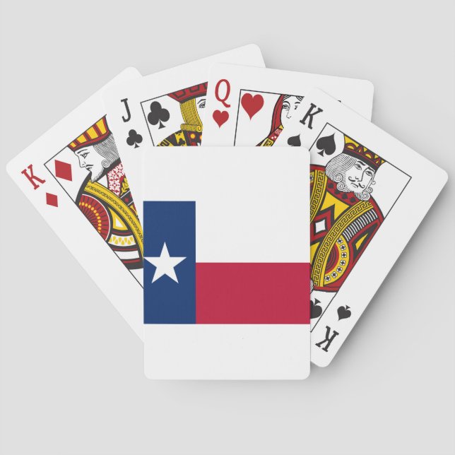 Baralho Bandeira do Estado do Texas (Verso)