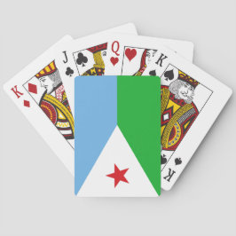 Baralho Bandeira do Jibuti (nação africana)