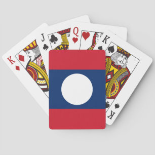 Baralho Bandeira do Laos