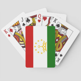 Baralho Bandeira do Tajiquistão (Tajiquistão) (República d