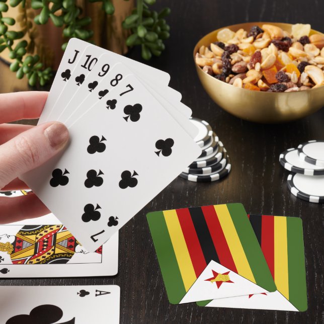 Baralho Bandeira do Zimbabué (In situ)