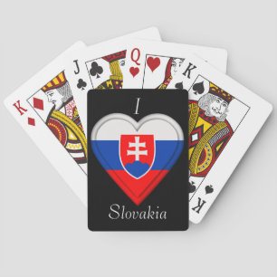 Baralho Bandeira eslovaca de Slovakia