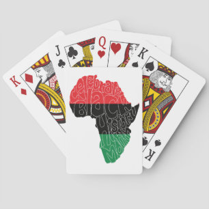 Baralho Bandeira Pan-Africana Design