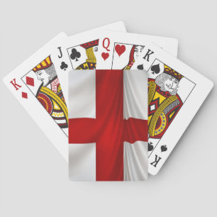 Baralho Bandeira patriótica transversal do St George de