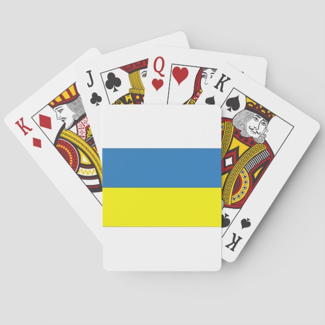 Baralho Bandeira Ucraniana (Verso)