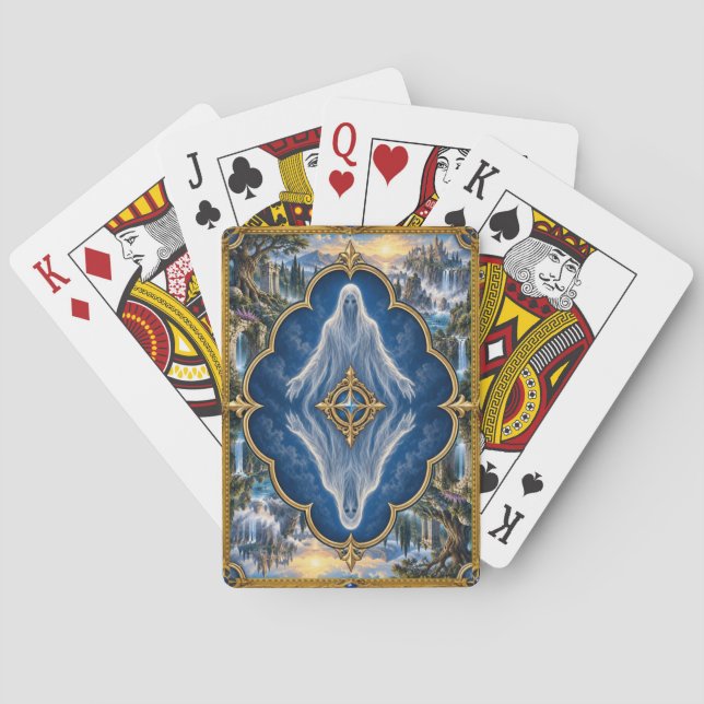 Baralho Banshee, Monstro de Fantasia Gótica (Verso)