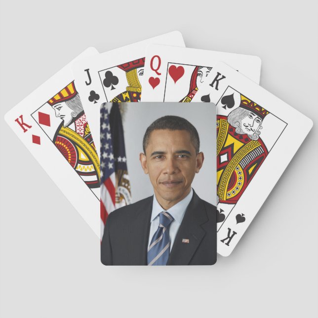 Baralho Barack Obama (Verso)