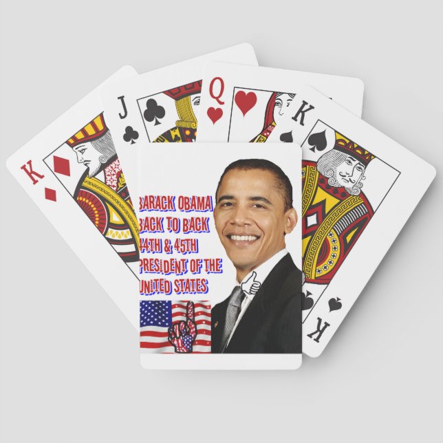 Baralho Barack Obama, De Volta Para Trás_ (Verso)