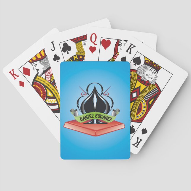 Baralho Baraja Daniel Escánez (Verso)