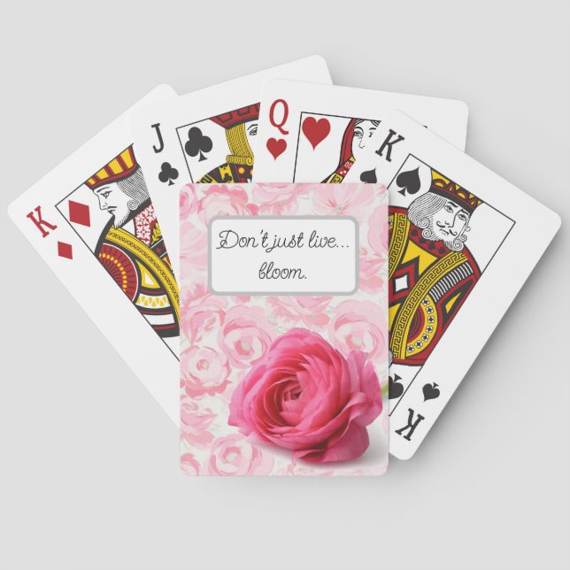 Baralho Baralhos. Bloom. (Verso)